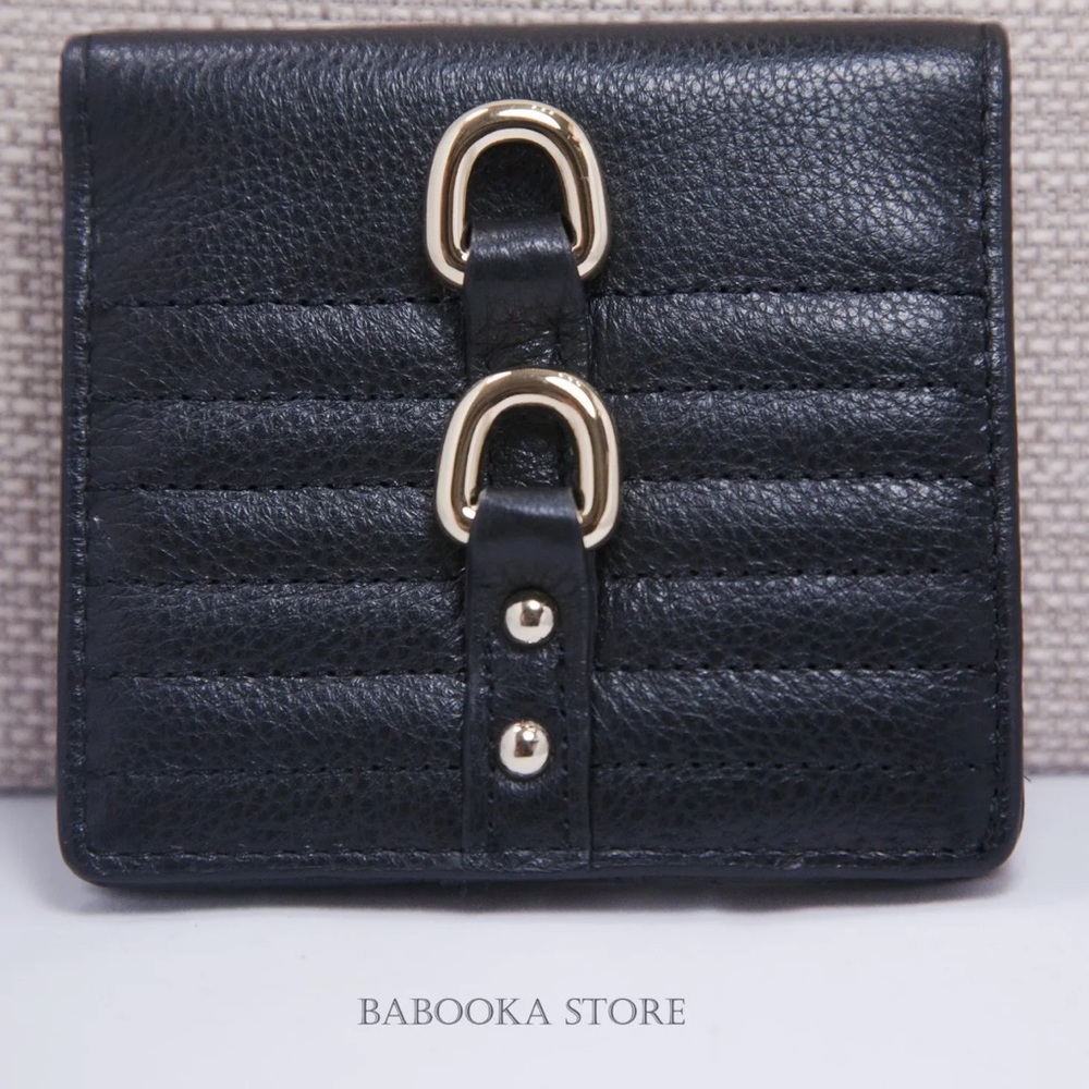 ORIGINAL Juicy Couture Dylan Black Leather Medium Wallet NWT - Picture 3 of 4